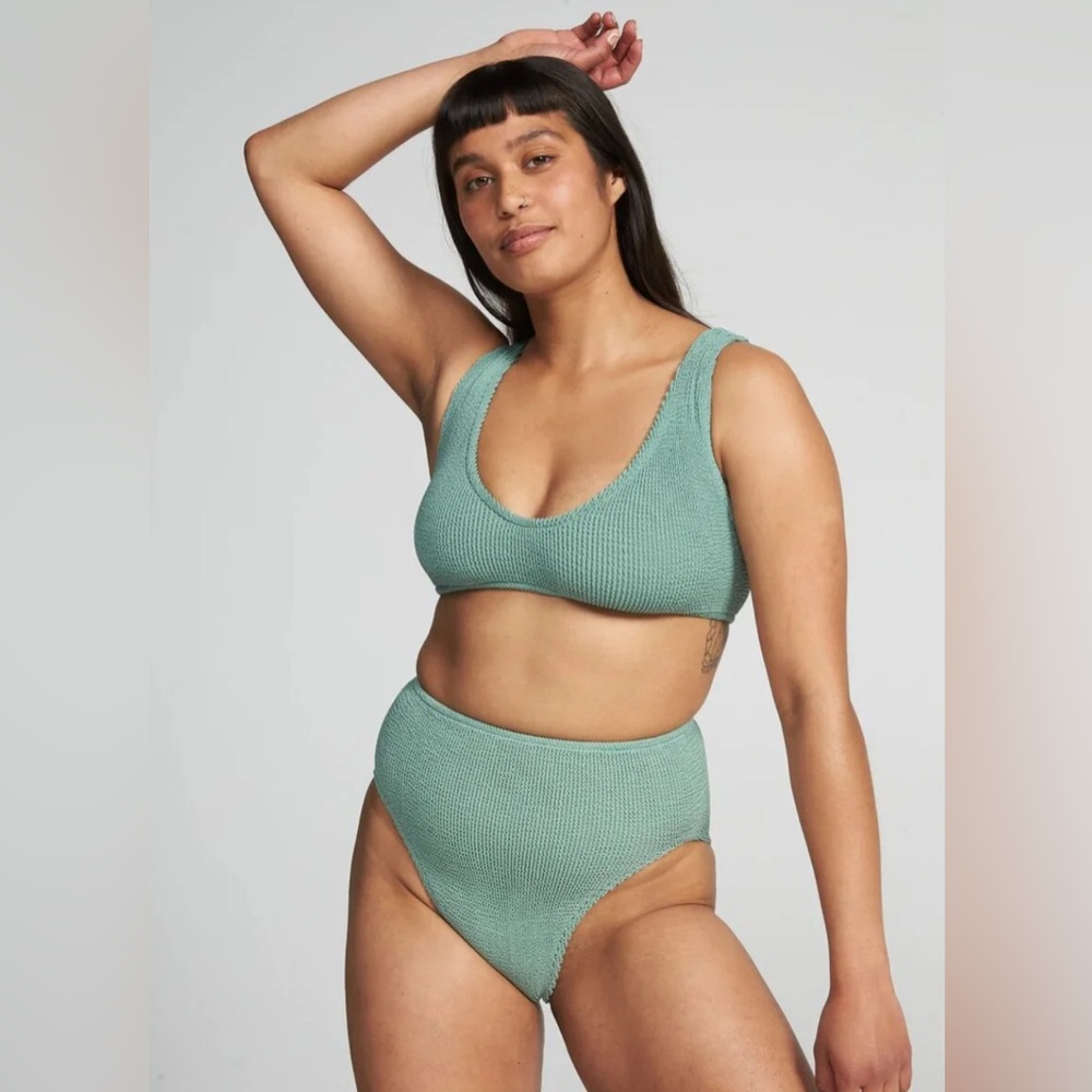 Youswim Textured Swimwear in Sage